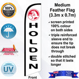 HOLDEN Feather Flag - Front