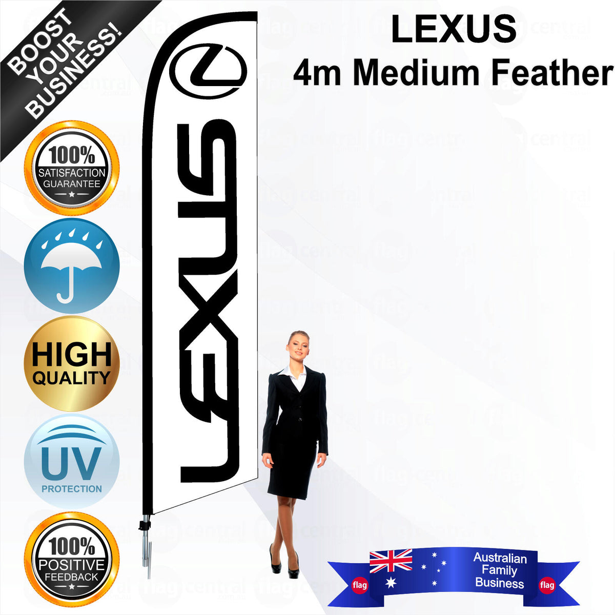 LEXUS Feather Flag - Bundle