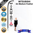 MITSUBISHI Feather Flag - Bundle