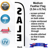 SALE Feather Flag - Rear