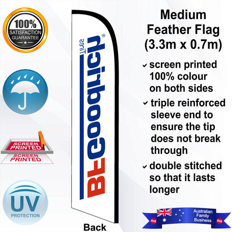 BFGOODRICH Feather Flag - Rear