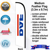 DAF Feather Flag - Rear