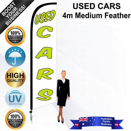USED CARS Feather Flag - Bundle