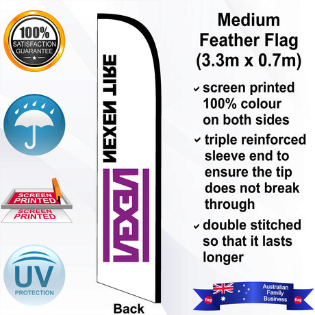 NEXEN TIRE Feather Flag - Rear