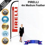 PIRELLI Feather Flag - Bundle