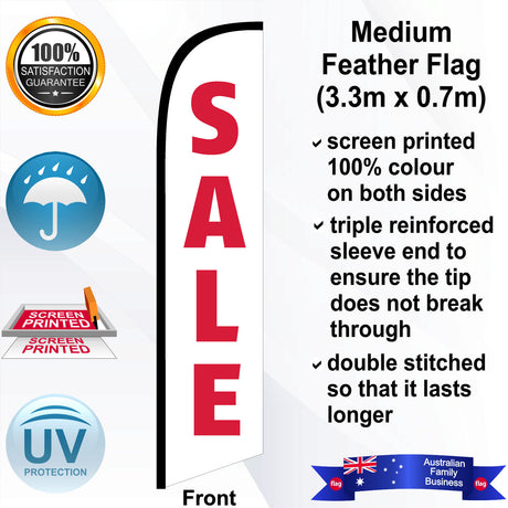 SALE Feather Flag - Front