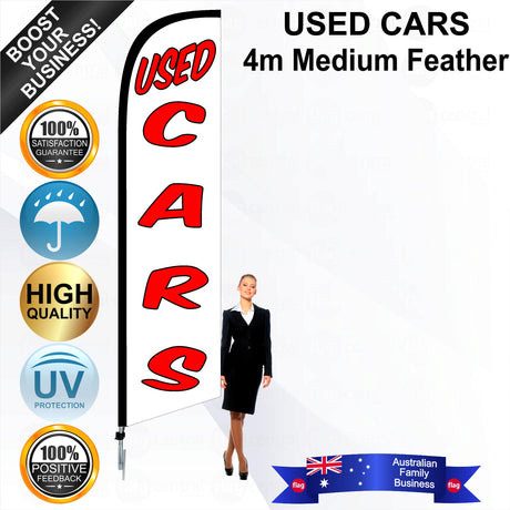 USED CARS Feather Flag - Bundle