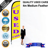 QUALITY USED CARS Feather Flag - Bundle