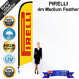PIRELLI Feather Flag - Bundle