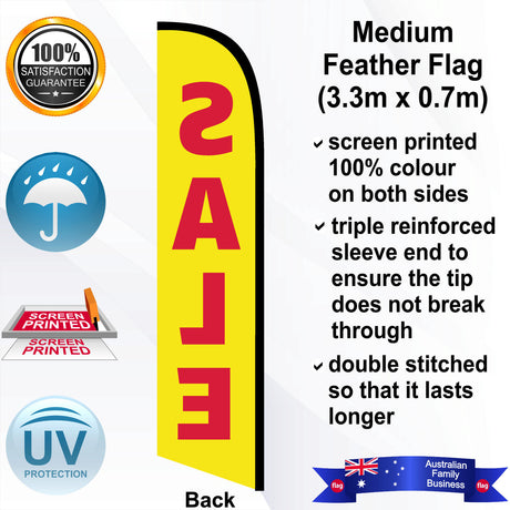 SALE Feather Flag - Rear