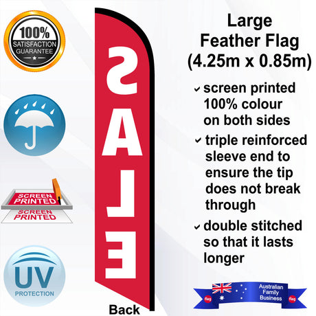 SALE Feather Flag - Rear