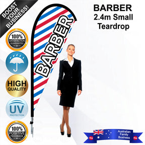 BARBER Teardrop Flag - Bundle