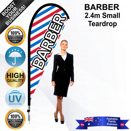 BARBER Teardrop Flag - Bundle