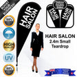 HAIR SALON Teardrop Flag - Bundle