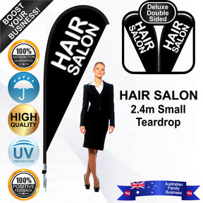 HAIR SALON Teardrop Flag - Bundle