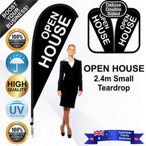 OPEN HOUSE Teardrop Flag - Bundle