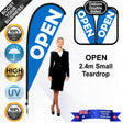 OPEN Teardrop Flag - Bundle