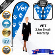VET Teardrop Flag - Bundle