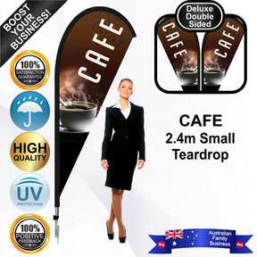CAFE Teardrop Flag - Bundle