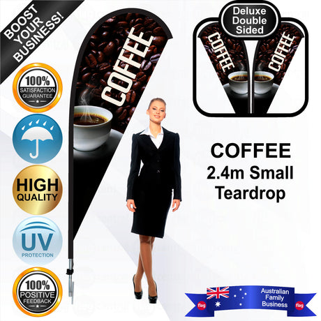 COFFEE Teardrop Flag - Bundle