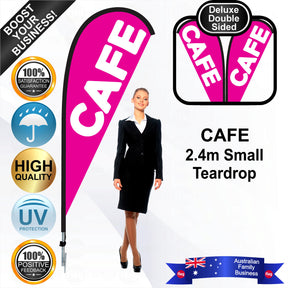 CAFE Teardrop Flag - Bundle