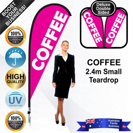 COFFEE Teardrop Flag - Bundle