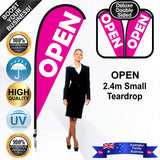 OPEN Teardrop Flag - Bundle