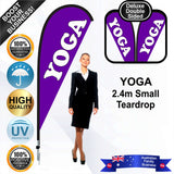 YOGA Teardrop Flag - Bundle
