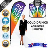 COLD DRINKS Teardrop Flag - Bundle