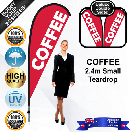 COFFEE Teardrop Flag - Bundle