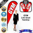 GYM Teardrop Flag - Bundle