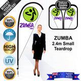ZUMBA Teardrop Flag - Bundle