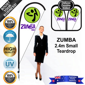 ZUMBA Teardrop Flag - Bundle