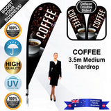 COFFEE Teardrop Flag - Bundle