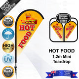 HOT FOOD Teardrop Flag - Bundle