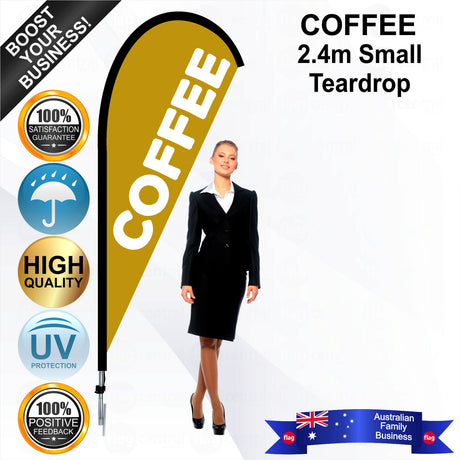 COFFEE Teardrop Flag - Bundle