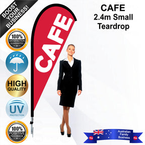 CAFE Teardrop Flag - Bundle
