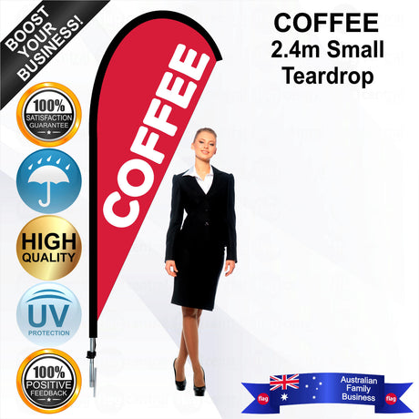 COFFEE Teardrop Flag - Bundle
