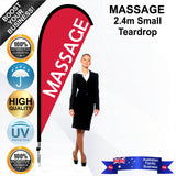 MASSAGE Teardrop Flag - Bundle
