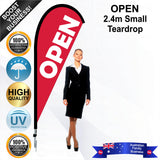 OPEN Teardrop Flag - Bundle