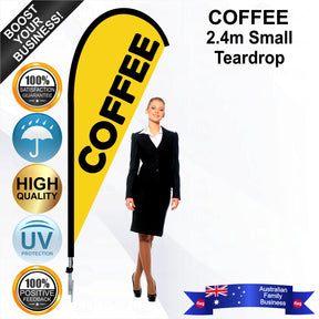 COFFEE Teardrop Flag - Bundle