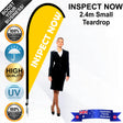 INSPECT NOW Teardrop Flag - Bundle