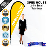 OPEN HOUSE Teardrop Flag - Bundle