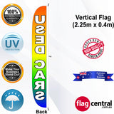 USED CARS Vertical Flag - Rear