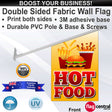 HOT FOOD Wall Flag - Front